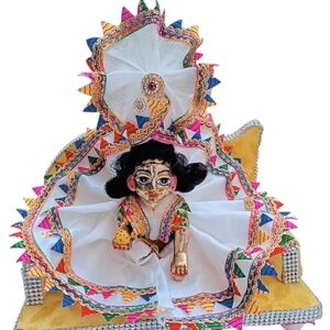 Holi Special Poshak for Laddu Gopal