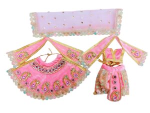 Radha Krishna & Laxmi Ganesh Vastra Set – Premium Export Quality