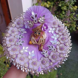 Purple Laddu Gopal Dress