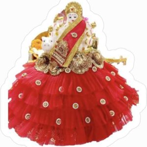 Red Mata Rani Dress