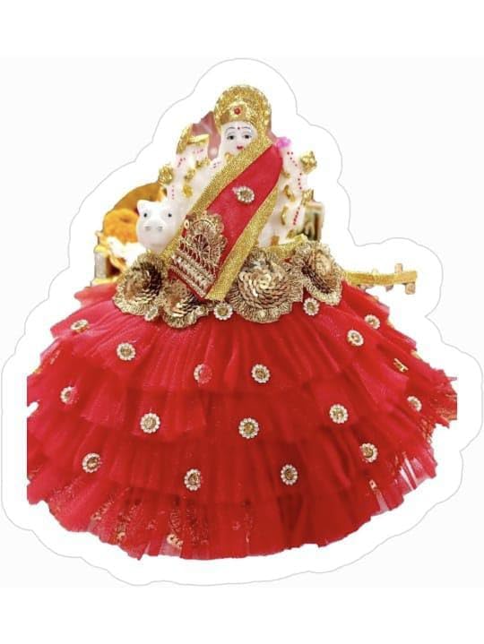 Red Mata Rani Dress
