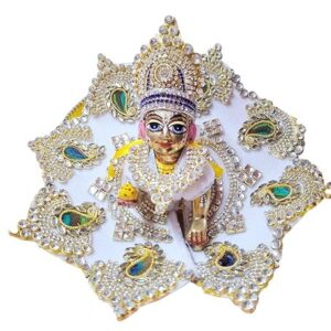 White Laddu Gopal Dress