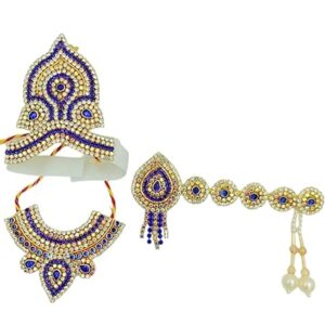 Blue Laddu Gopal Jewellery