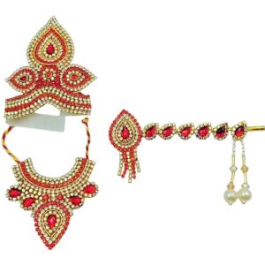 Red Laddu Gopal Jewellery