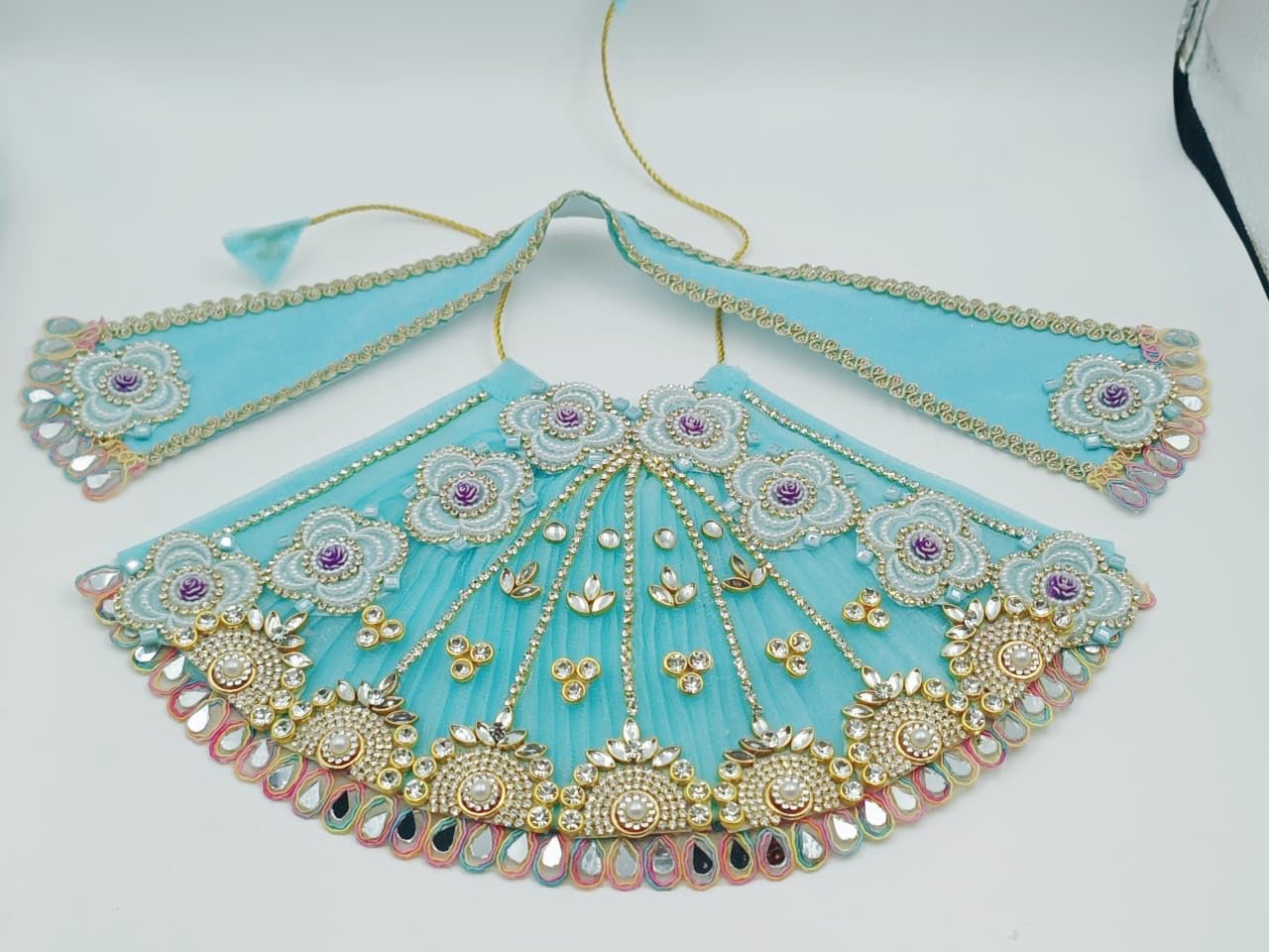 Blue Mata Rani Dress - Image 3