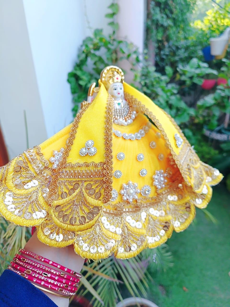 Yellow Mata Rani Dress - Image 2