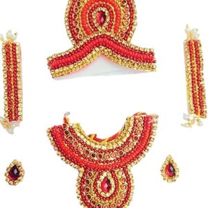 Red Laddu Gopal/Mata Rani Jewellery