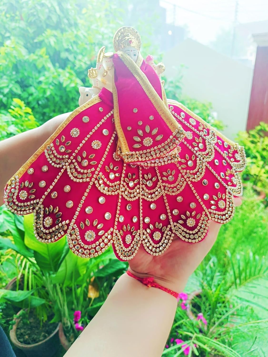 Red Mata Rani Dress - Image 2