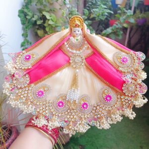 Beige Mata Rani Dress