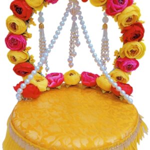 Singhasan for Laddu Gopal (Yellow)