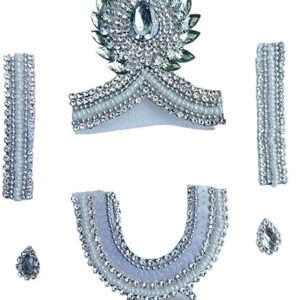 White Laddu Gopal/Mata Rani Jewellery