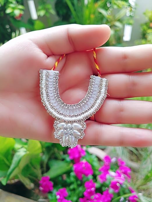 White Laddu Gopal/Mata Rani Jewellery - Image 3