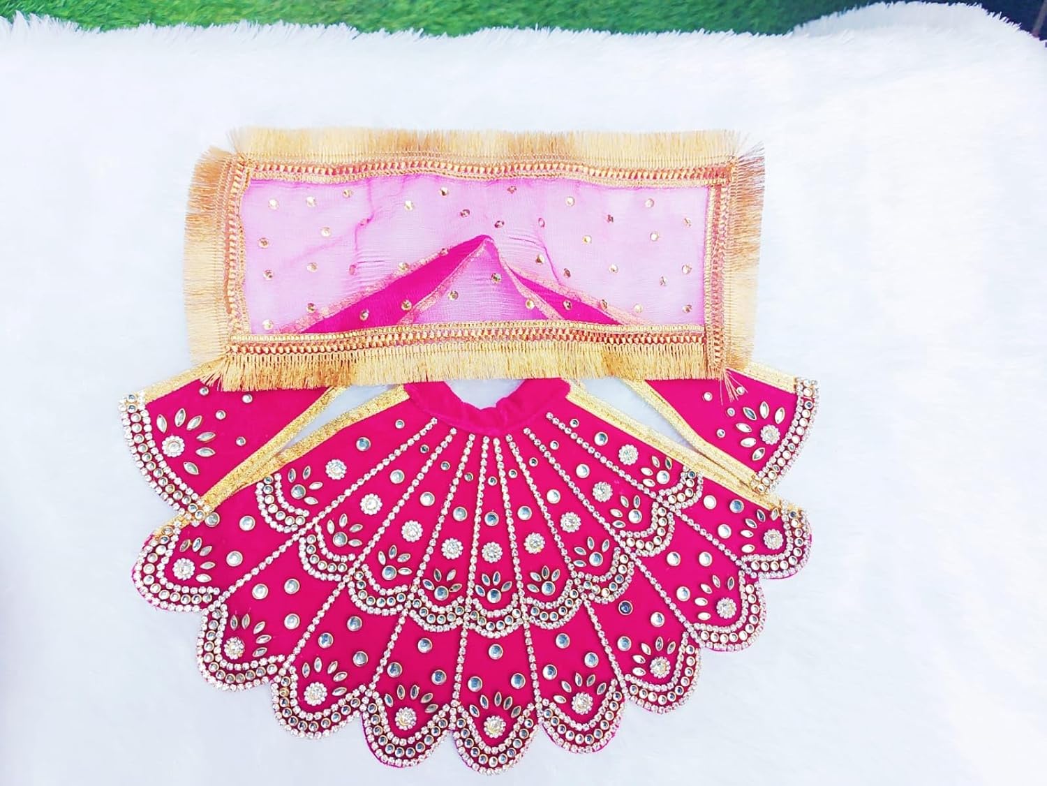 Red Mata Rani Dress - Image 3