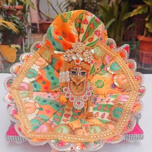 Multicolour Laddu Gopal Dress