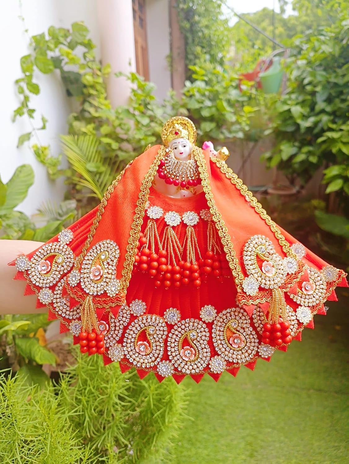 Orange Mata Rani Dress - Image 2