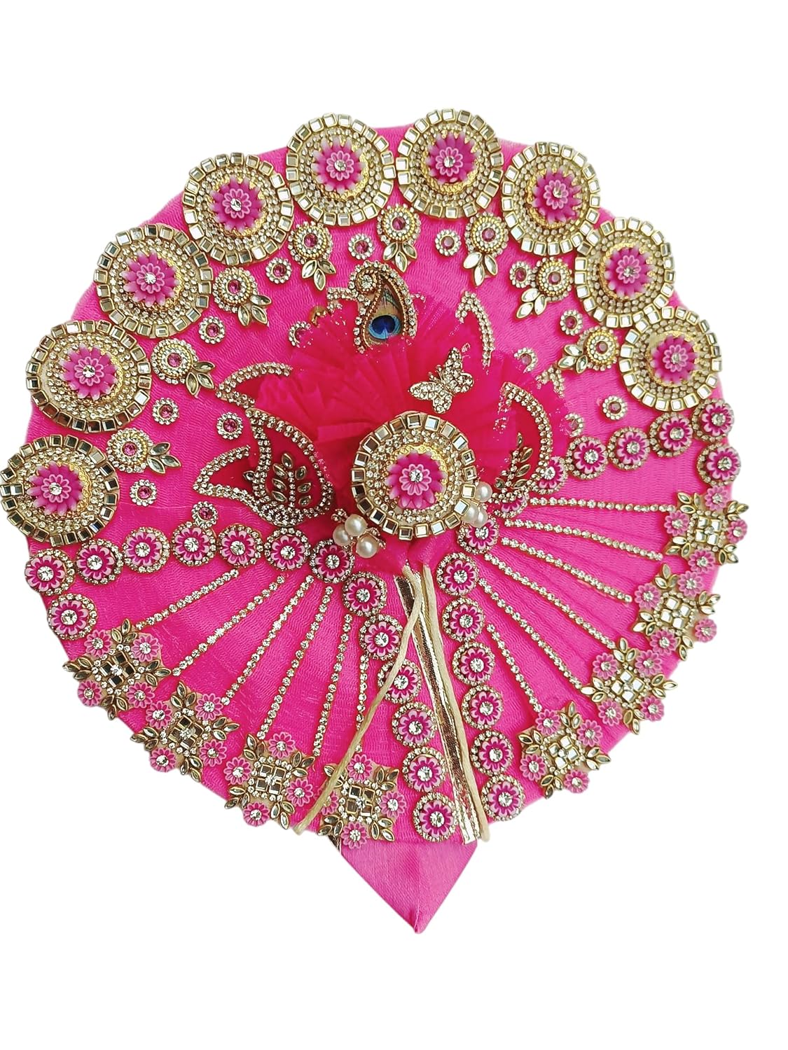 Pink Laddu Gopal Dress - Image 2