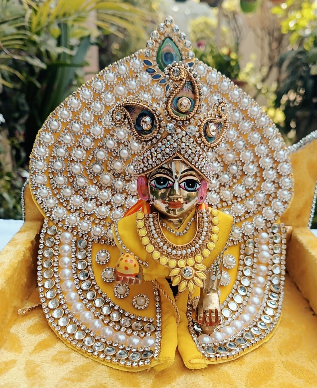 Yellow Laddu Gopal Dress