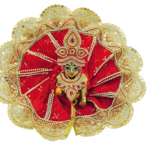 Red Laddu Gopal Dress