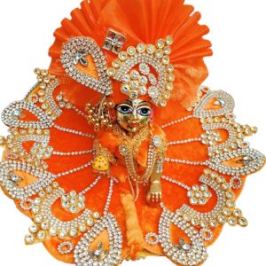 Orange Laddu Gopal Dress