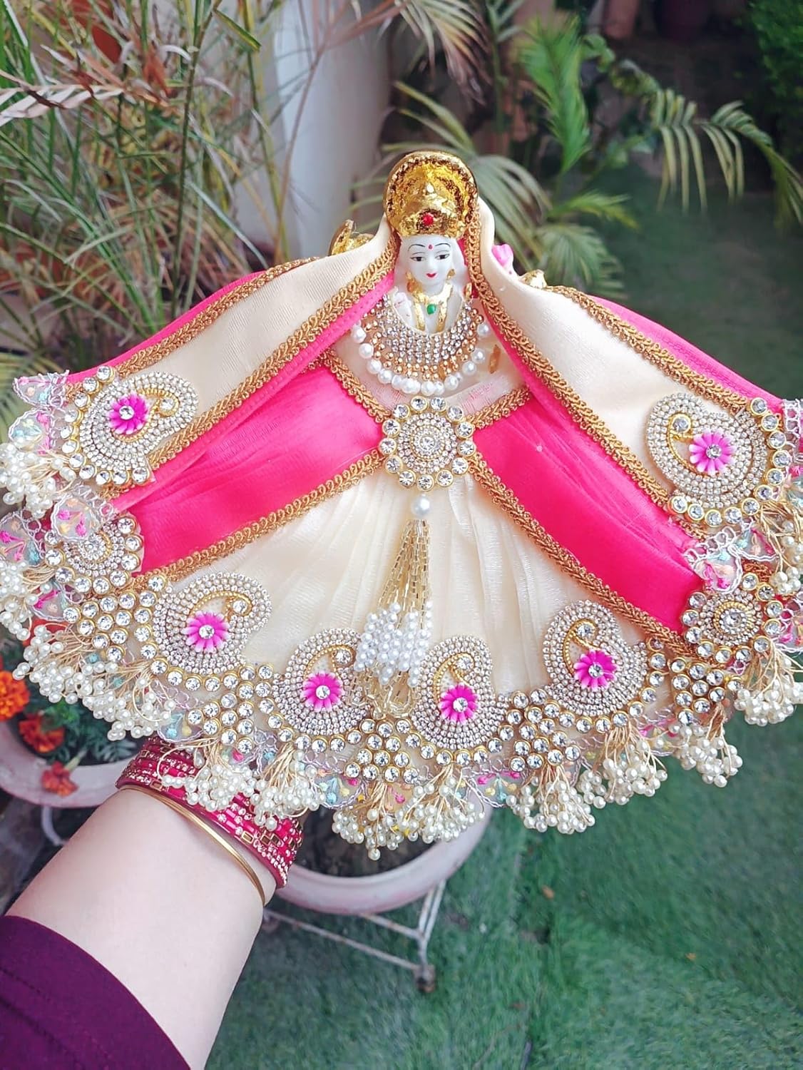 Beige Mata Rani Dress - Image 2