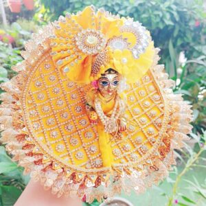 Yellow Laddu Gopal Dress