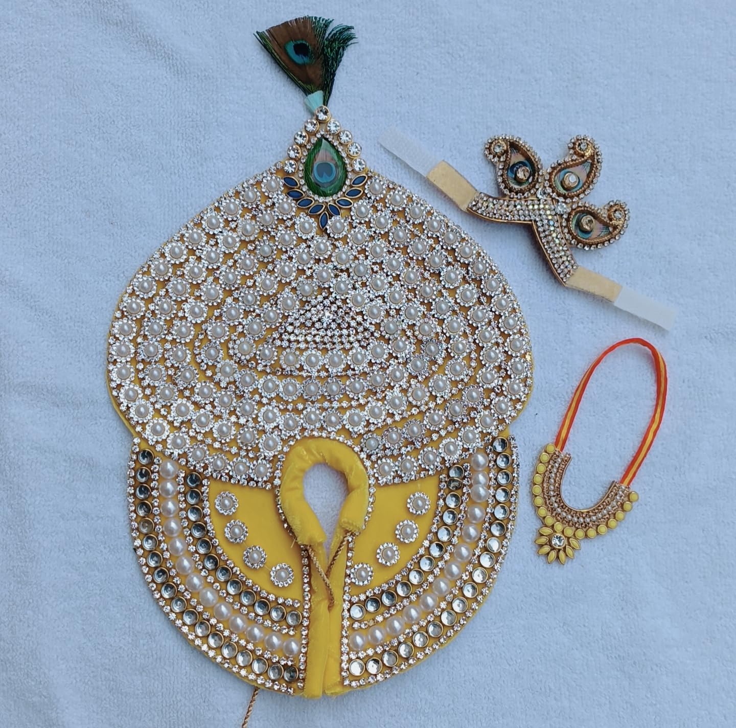 Yellow Laddu Gopal Dress - Image 4