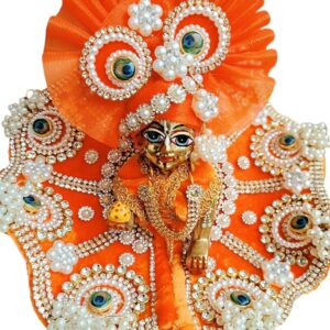 Orange Laddu Gopal Dress