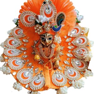 Orange Laddu Gopal Dress
