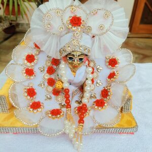 White Laddu Gopal Dress
