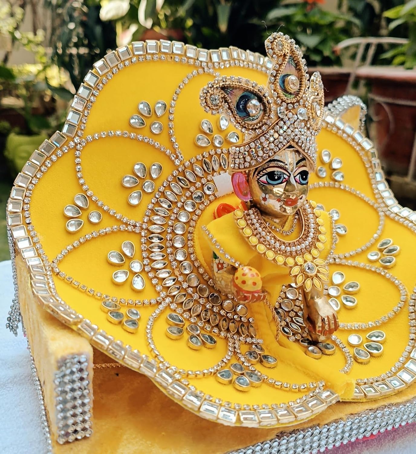 Yellow Laddu Gopal Dress - Image 2