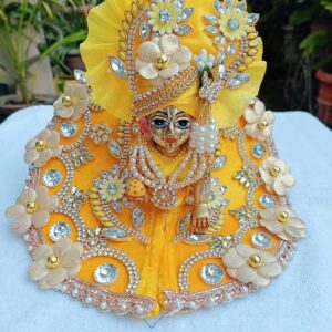 Yellow Laddu Gopal Dress