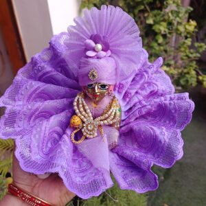 Purple Laddu Gopal Dress