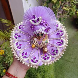 Purple Laddu Gopal Dress