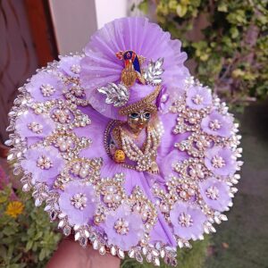 Purple Laddu Gopal Dress