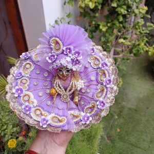 Purple Laddu Gopal Dress