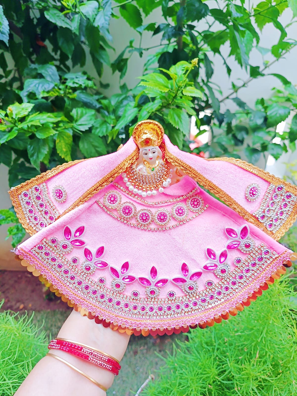 Pink Mata Rani Dress