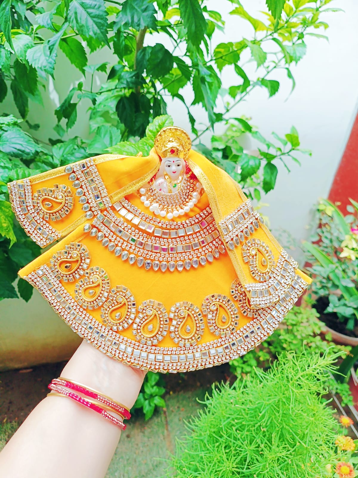 Yellow Mata Rani Dress