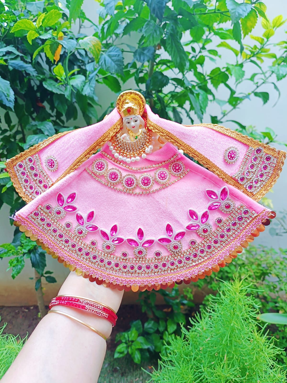 Pink Mata Rani Dress - Image 3