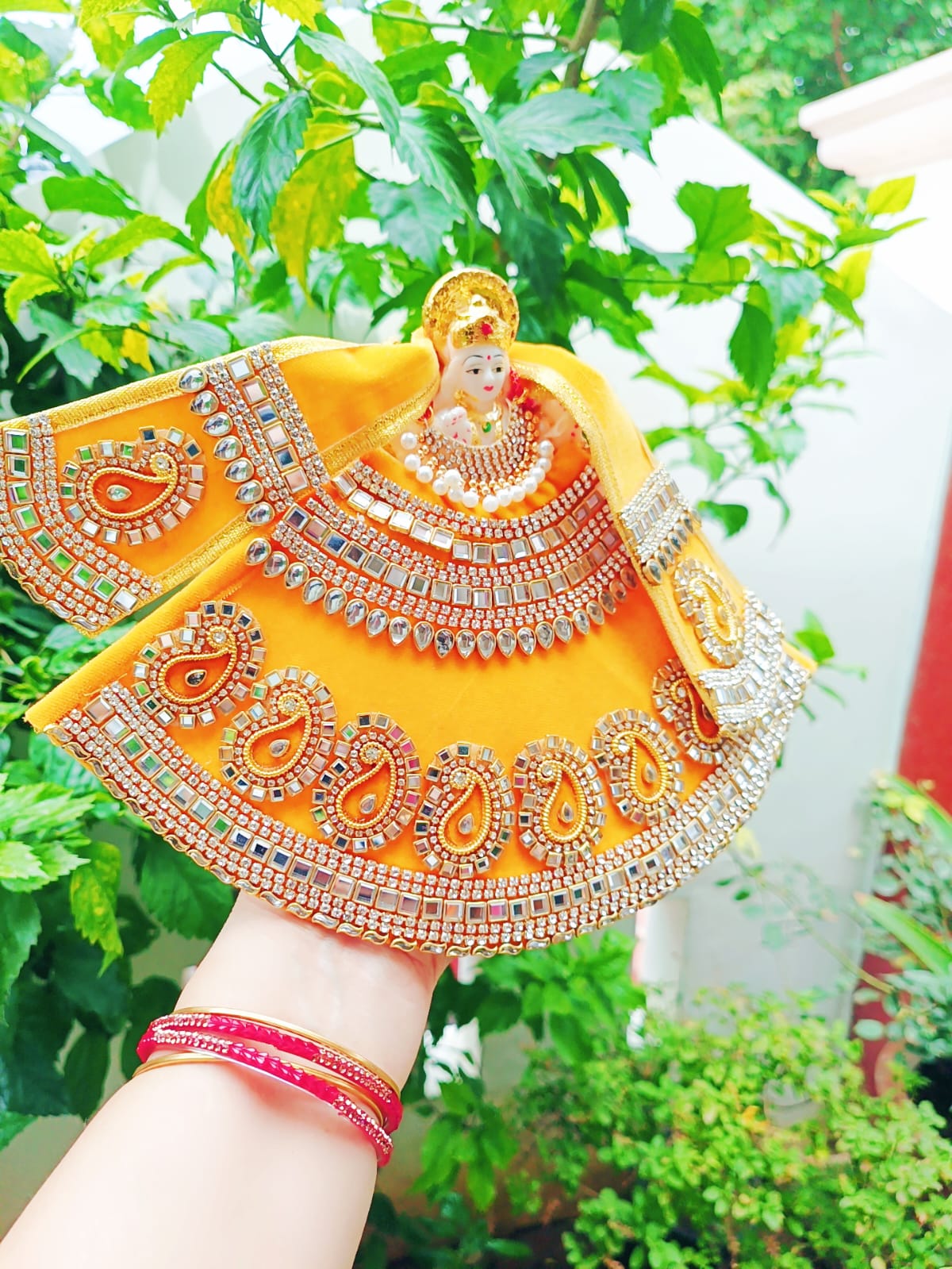 Yellow Mata Rani Dress - Image 2