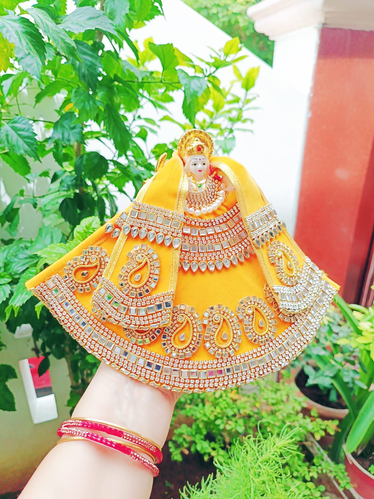Yellow Mata Rani Dress - Image 3