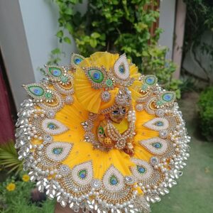 Yellow Laddu Gopal Dress