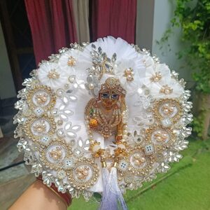 White Laddu Gopal Dress