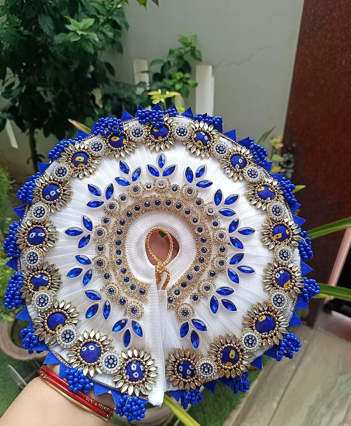 White Laddu Gopal Dress - Image 4