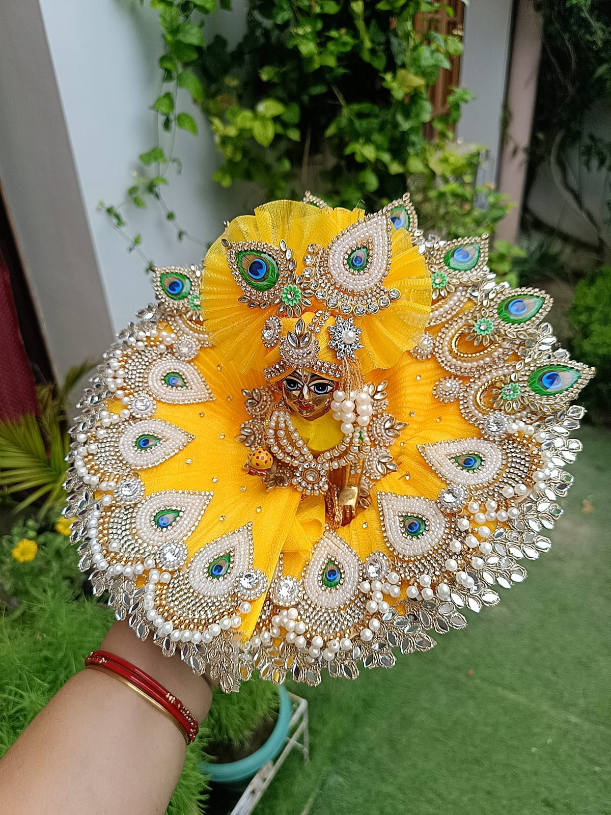 Yellow Laddu Gopal Dress - Image 2