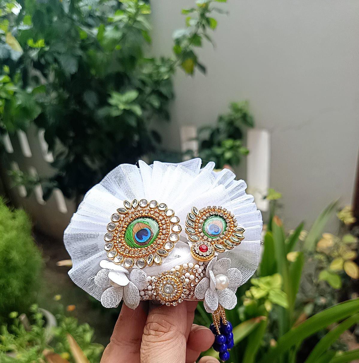 White Laddu Gopal Dress - Image 2