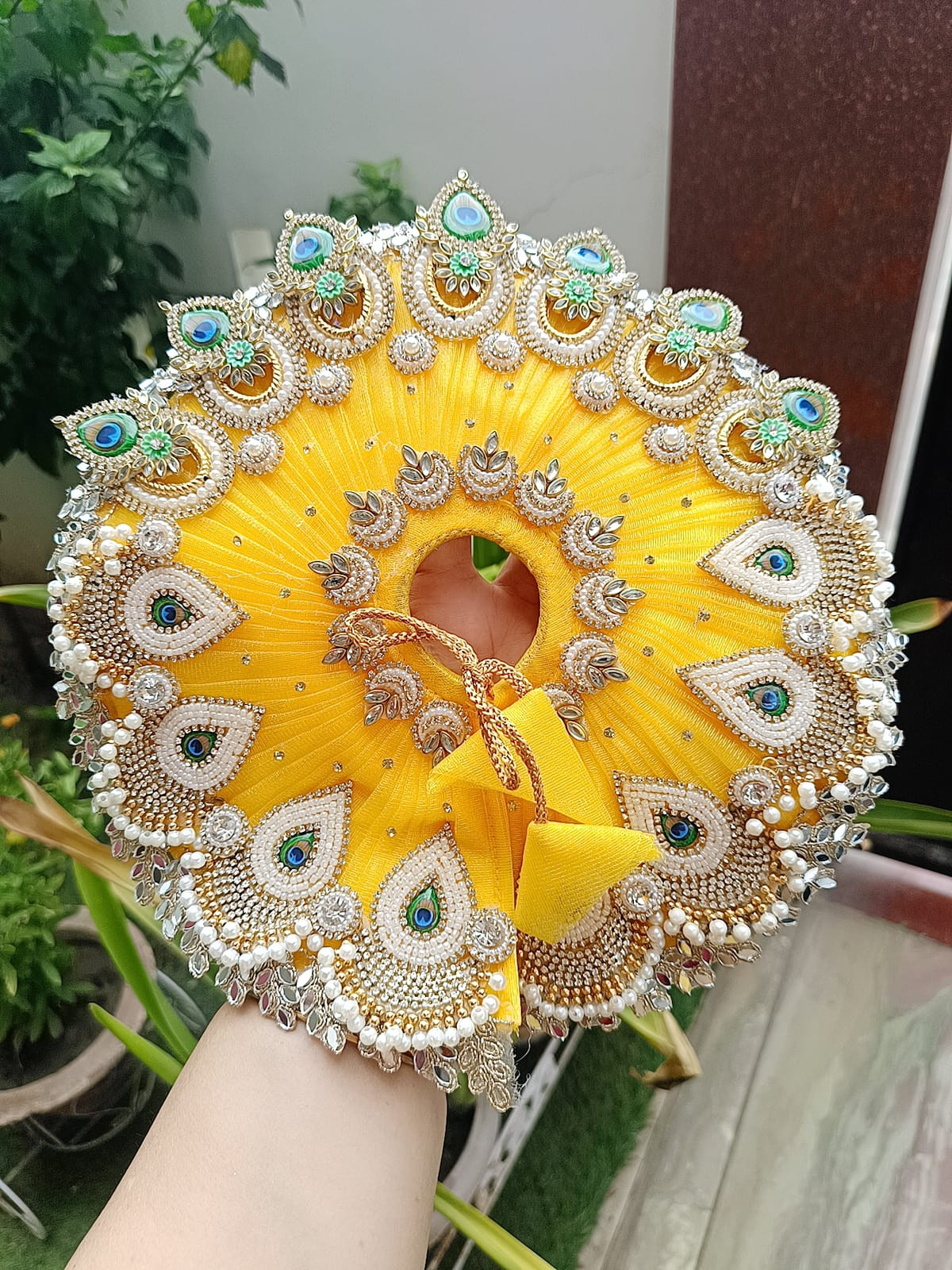 Yellow Laddu Gopal Dress - Image 3