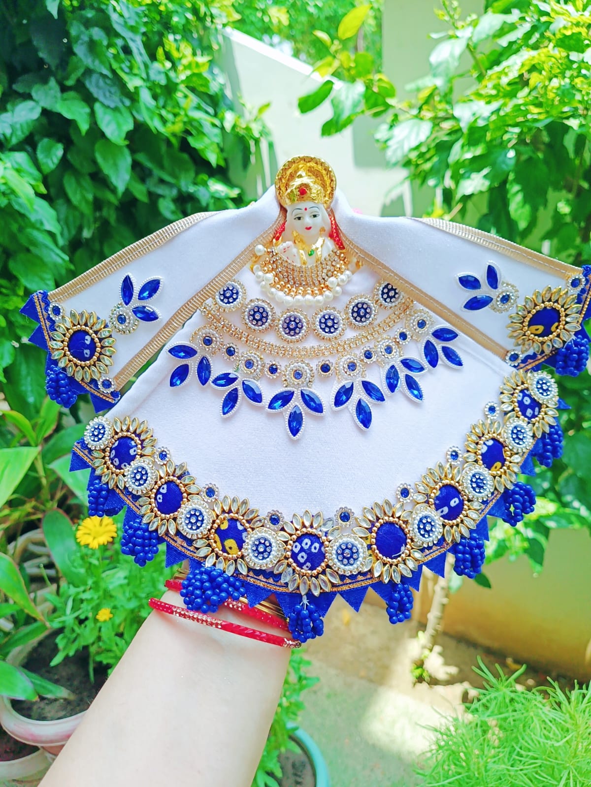 White Mata Rani Dress - Image 3