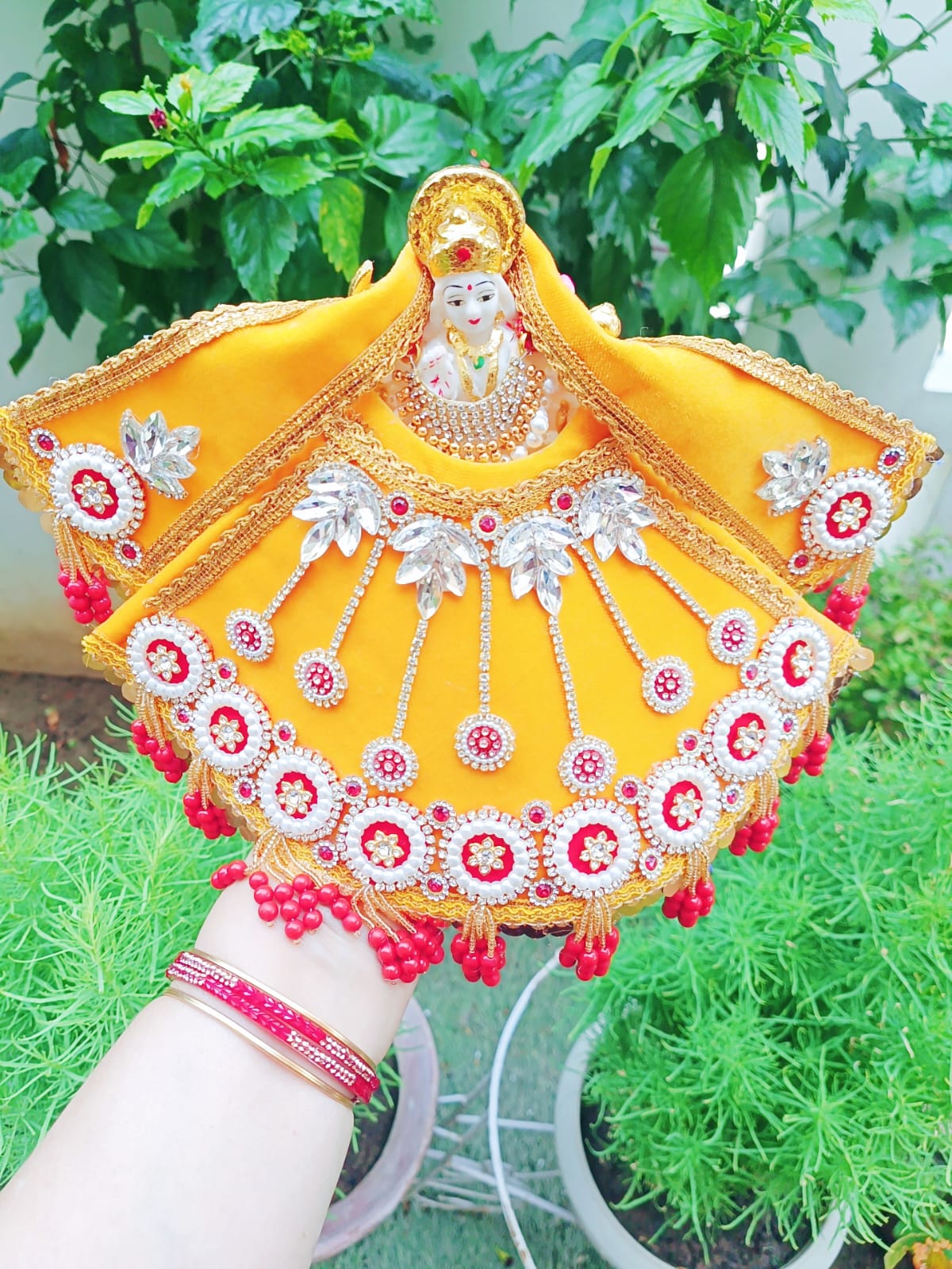 Yellow Mata Rani Dress