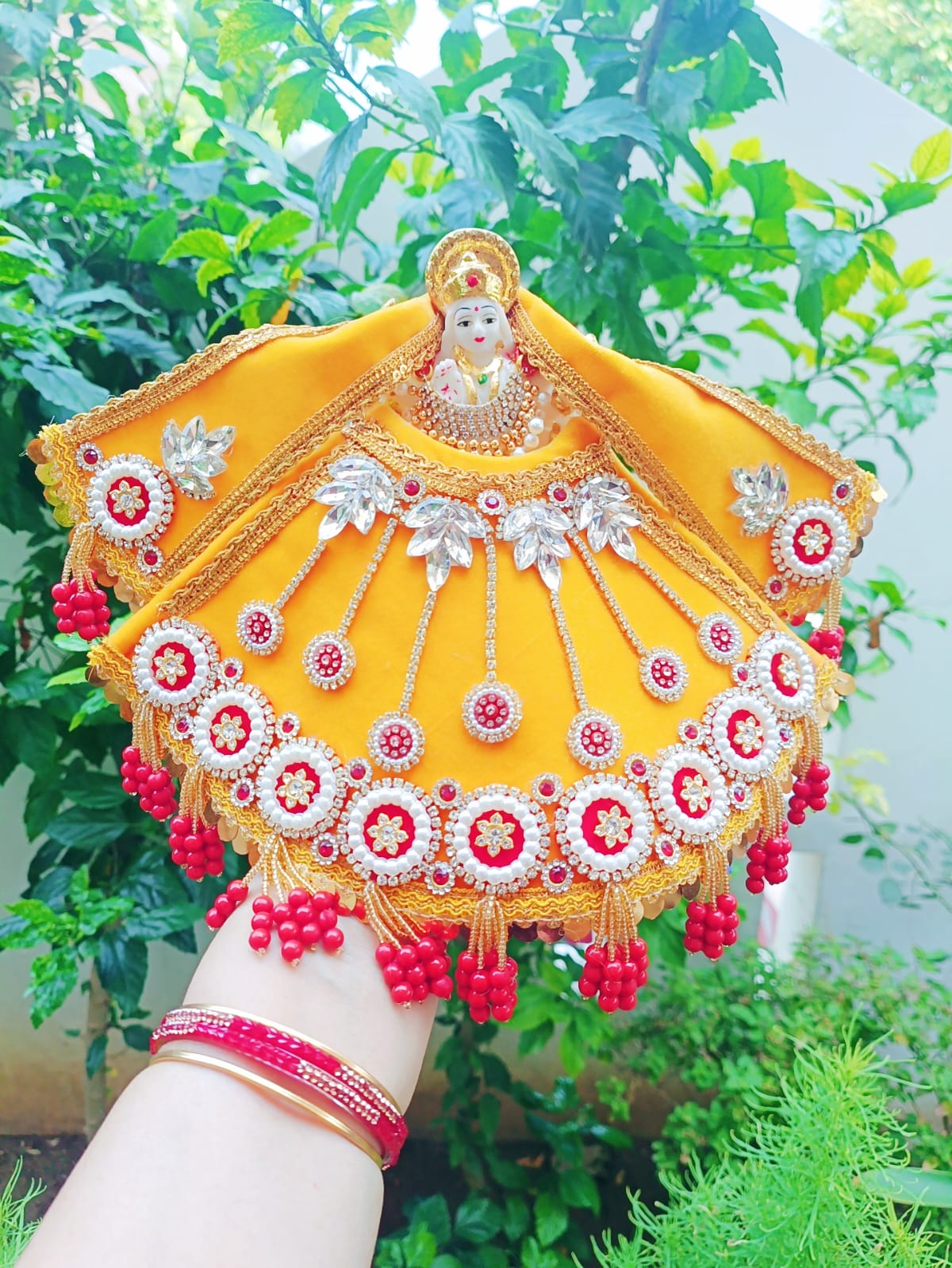 Yellow Mata Rani Dress - Image 3