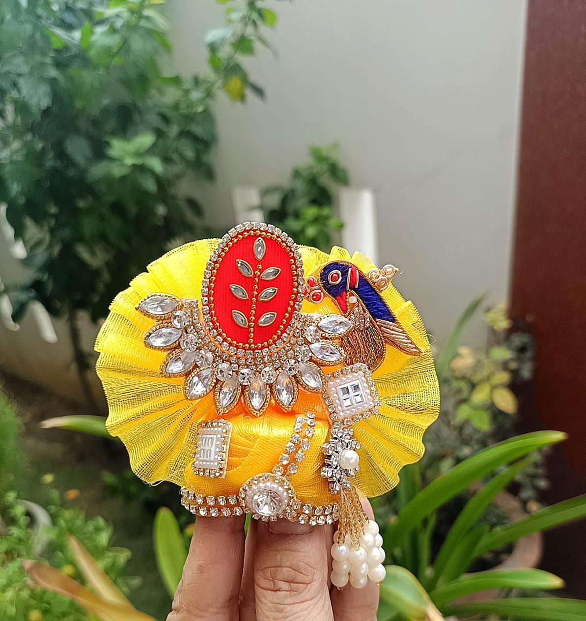 Yellow Laddu Gopal Dress - Image 2